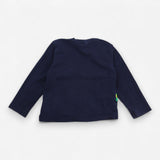 T-Shirt Navy Long Sleeve Dinosaur Facts