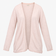 Cardigan Soft Ivory Open Front Long Sleeve Lightwe