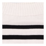 Maternity Nursing Dress with Breton Stripe Jumper