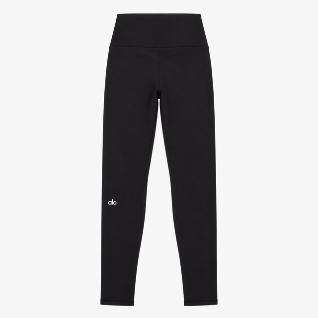 High Waist Performance Activewear Leggings Black