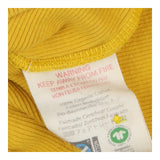 Vest Yellow Ribbed
