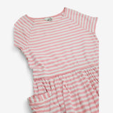 Pink Striped Skate Dress