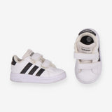 White Velcro Trainers Adidas