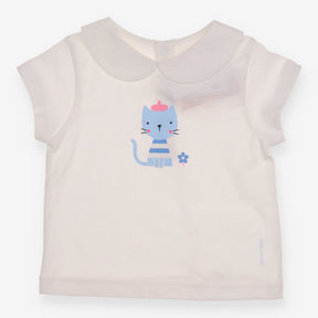 White Cat T-shirt