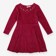 Dress Velvety Magenta Star 