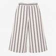 Trousers Striped Wide Leg Culottes High Waist Ivor