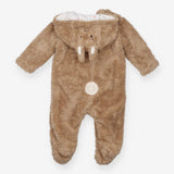Peter Rabbit Pramsuit Brown Fur 