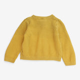 Cardigan knit yellow