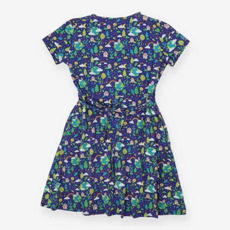 Frugi Esme Wrap Earth Day Dress