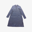 Sparkly Stripe Half Zip Dress