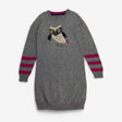 Jumper Dress Grey with Owl