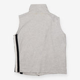 Zip up vest jersey grey