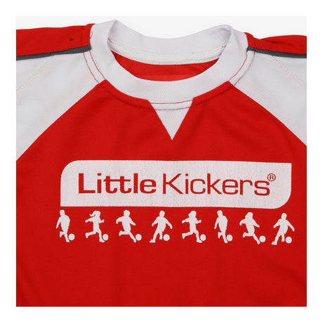 Red Little Kickers Football Shirt