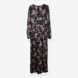 Palazzo Jumpsuit – Black & Floral Print