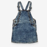 Denim Pinafore - Acid Wash