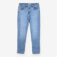 Light Blue Boyfriend Jeans Relaxed Fit Denim