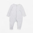 White Zip up Sleepsuit
