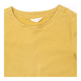 Tunic Dress Mustard Yellow Long Sleeve Patch Pocke