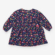 Jersey Dress Navy with Ladybird Pocket Pal
