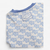 Sleepsuit blue elephants