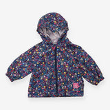 Pack-away Rain Coat Ditsy Floral