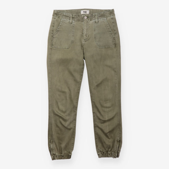 Mayslie Khaki Olive Green Utility Ankle Jogg