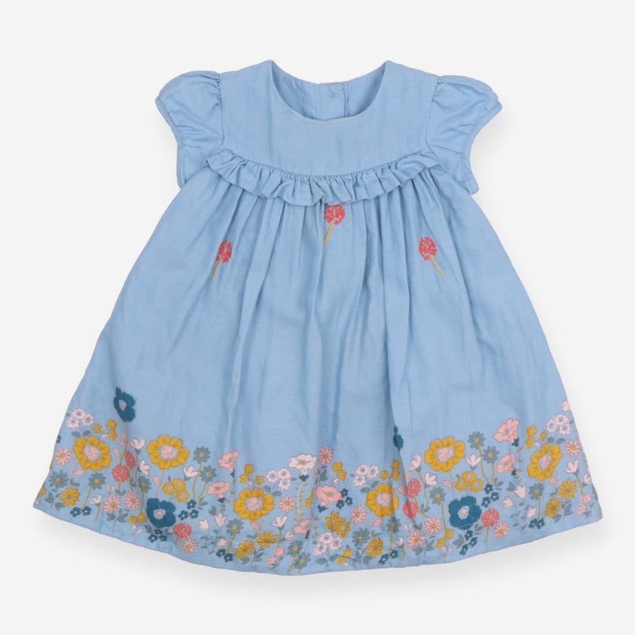 Dress blue floral 