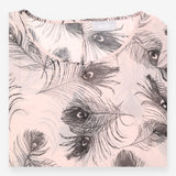 Wallis Blouse Peacock Feather Print