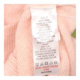 Soft Knit V-Neck Button Front Cardigan Pale Pink