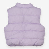Purple gilet fleece lined