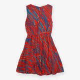 Red Striped Karmen Mini Dress