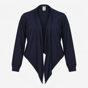 Cardigan Tie Front Knit Organic Cotton Maternity B