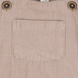 Beige cord dungarees