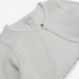 Bolero Cardigan Cream Sparkle