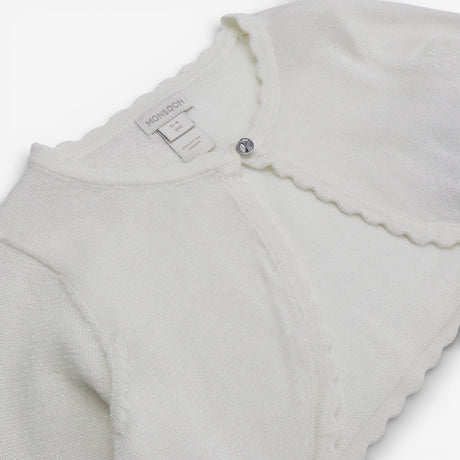 Bolero Cardigan Cream Sparkle