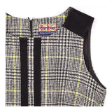 British Tweed by MOON 100% Wool Check Pinafore Dre