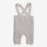 Dungaree knit ribbed grey