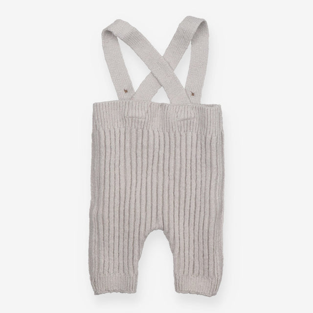 Dungaree knit ribbed grey