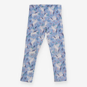 Light blue unicorn leggings