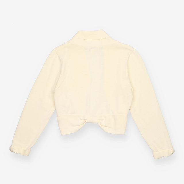 Monsoon Cream Open Front Cropped Shrug B