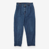 Loose Fit Jeans in Mid Wash Blue | Organic Denim