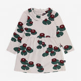 Carlijnq cream lily pad dress 