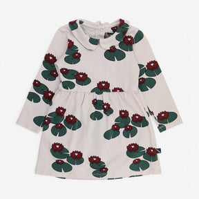 Carlijnq cream lily pad dress 