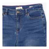 Monroe Cropped Jeans Mid Blue Denim