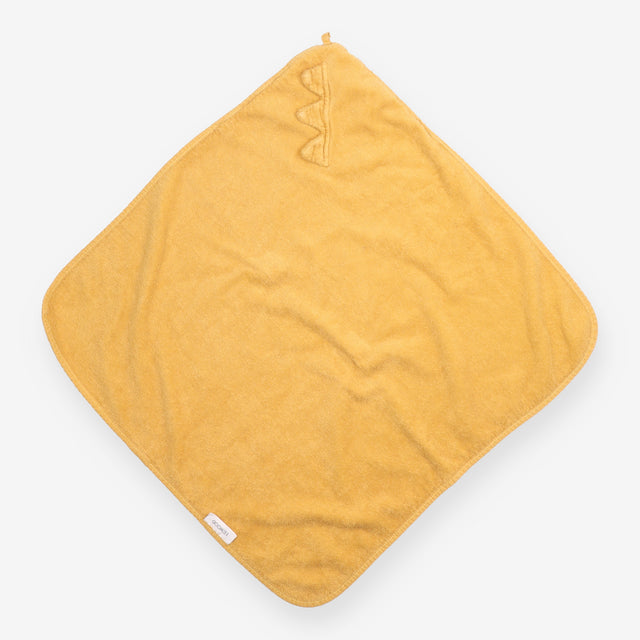 Hooded towel brown dino