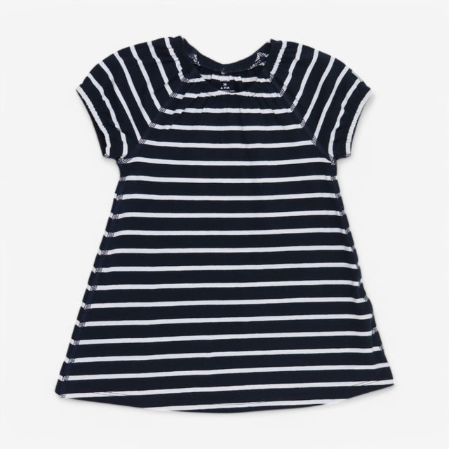 Dress navy stripe 