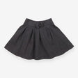 Jersey Bow Grey School Skirt