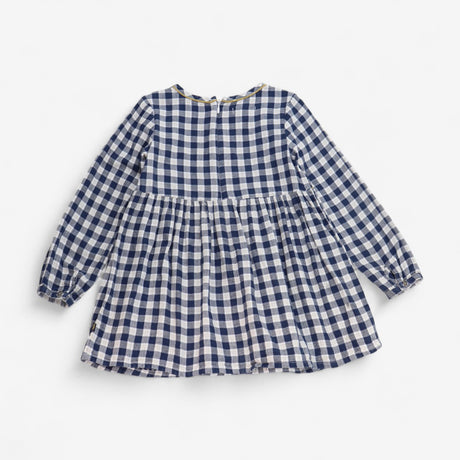 Blue & Yellow Check Dress
