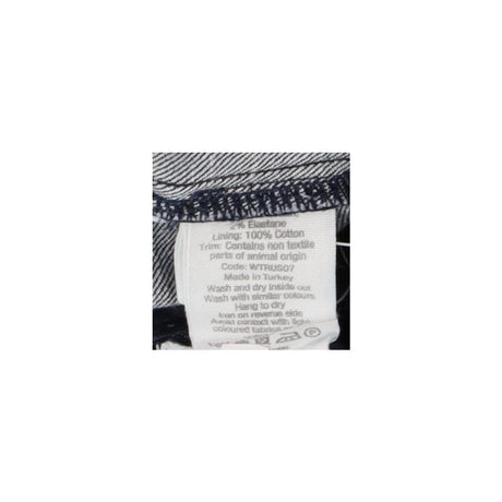 Blue Cropped Jean