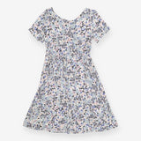 Floral maternity midi dress